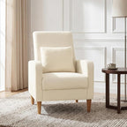 COLAMY Mid-Century Modern Upholstered Accent Chair - Image 6