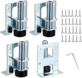 OwnMy 4 Packs Heavy Duty Adjustable Furniture Leveling Feets L Shaped Furniture by OwnMy