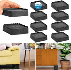 Bed Risers 1 inch, 2 inch, 3 inch, 4 inch Heavy Duty, Adjustable Furniture Riser - Image 8