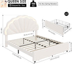 HIFIT Queen Upholstered Smart LED Bed Frame - Image 2
