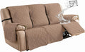 Genina Waterproof Couch Cover for Reclining Couch 3 Seater Non-Slip, Washable by Genina