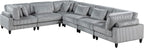Lexicon 120 Inch Modular Sectional Sofa - Image 7