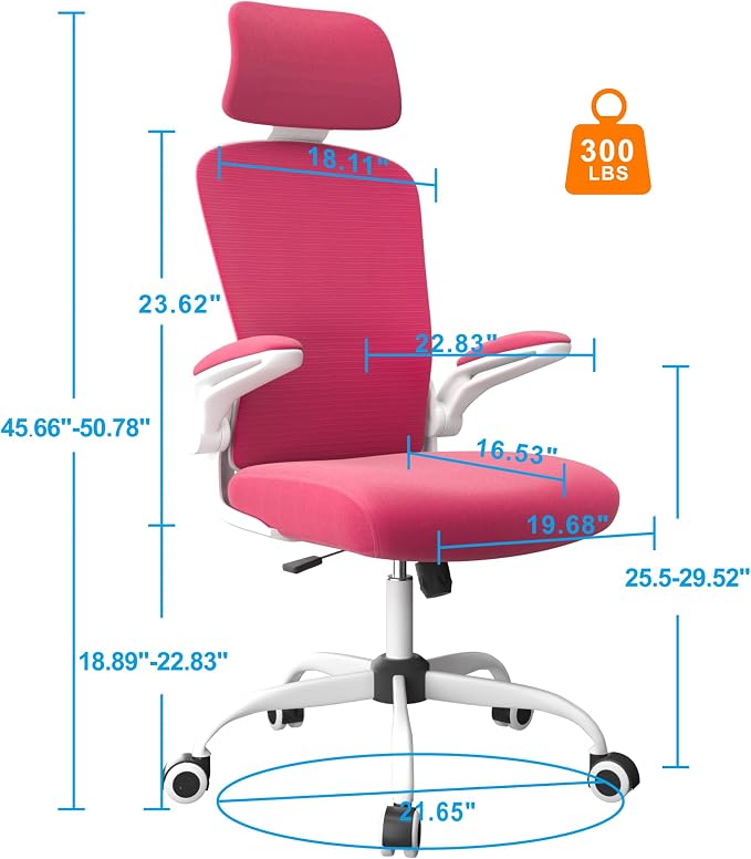 Mimoglad Office Chair, High Back Ergonomic Desk Chair - Image 2