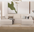 105" Convertible Sectional Couch by Unknown