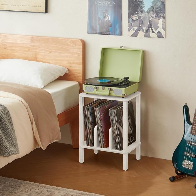 LELELINKY 2-Tier Record Player Stand - Image 9