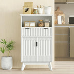 Fatmok 40'' Fluted Accent Cabinet by Fatmok