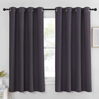 NICETOWN Greyish Purple Blackout Curtain by NICETOWN