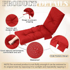 Kigley Outdoor Chaise Lounge Cushions - Image 4