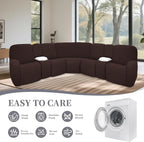 100% Waterproof Sectional Recliner Couch Covers - Image 8