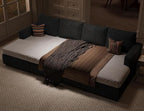 Belffin Modular Sectional Sleeper Sofa Bed - Image 6