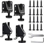 Heavy Duty Leveling Feet, 4 Pack Adjustable Furniture Levelers by Celuisiva
