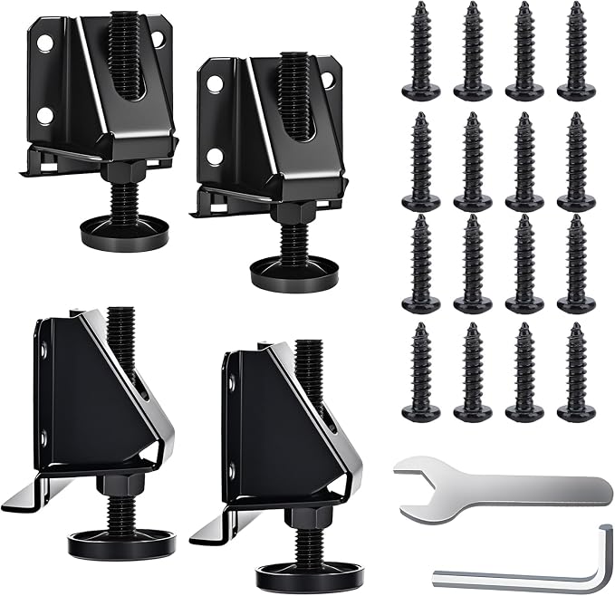Heavy Duty Leveling Feet, 4 Pack Adjustable Furniture Levelers by Celuisiva