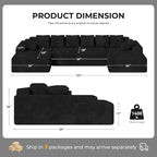 Luxanimarion 131'' Large Sectional Couches - Image 2