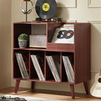 LELELINKY Large Record Player Stand, Turntable Stand by LELELINKY