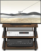 Furinno Turn-N-Tube TV Stand, 3-Tier Corner Entertainment Center - Image 5