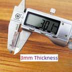 Extremely Soft Clear Glass Table Top Anti Slip Bumper Pads Non-Adhesive Rubber - Image 7