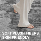 5x7 Ft Large Shag Rugs for Bedroom Living Room, Tie Dyed Ultra Soft Fluffy - Image 4