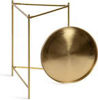 Kate and Laurel Ulani Modern Nesting Side Table; Set of 2; Gold; Sophisticated - Image 6