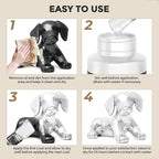 Nicpro Metallic Pearl White Acrylic Paint 33.8oz/1000ml, Non Toxic Pearlescent - Image 8