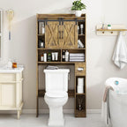 Vabches Over The Toilet Storage Cabinet, Farmhouse Storage Cabinet Over Toilet - Image 6