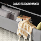65" End of Bed Storage Bench, Storage Bench - Image 4