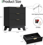 Fluted Dresser for Bedroom - Image 2