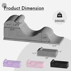Convertible Yoga Chair for Adults, Ergonomic Foam Lounge - Image 2