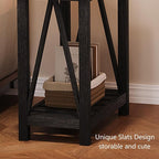 ChooChoo Farmhouse End Table, Narrow Side Table, Slim End Table - Image 5