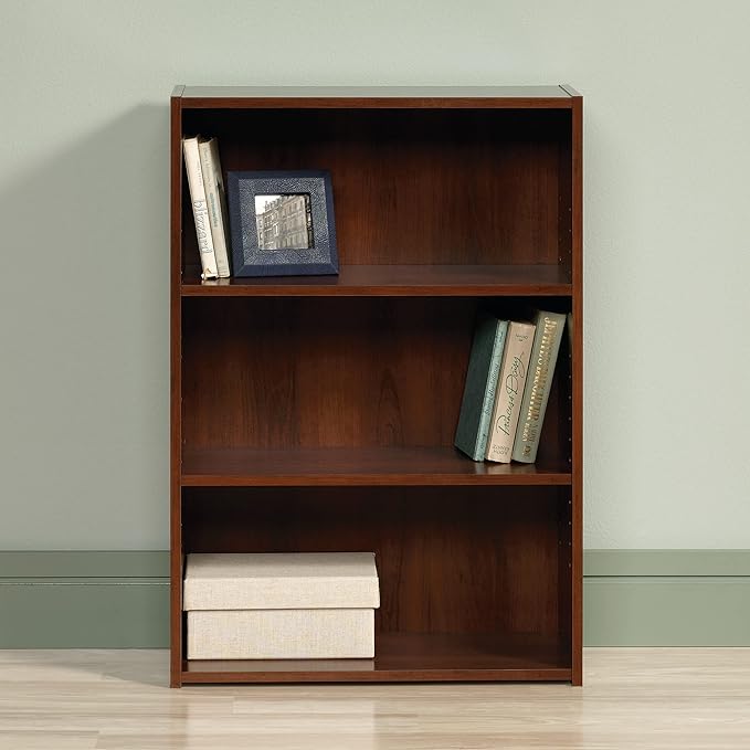 Sauder Beginnings 3-Shelf Bookcase, Bookshelf - Image 4