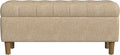 Homepop Home Decor | Tufted Ainsley Button Storage Ottoman Bench by HomePop