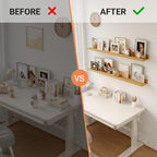 Floating Shelves for Wall, 36 inch Wood Floating Shelves Set of 2, Picture - Image 7
