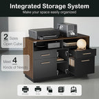 ModernMate Home Office Furniture Set, Mobile File Cabinet - Image 6
