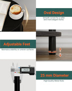 Round Pedestal End Table - Image 3