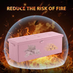 ENGPOW Storage Ottoman, Fireproof Folding Bench - Image 8