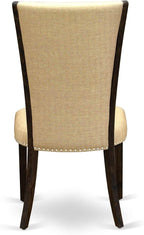 East West Furniture VEP7T03 Verona Parson Dining Chairs - Image 7