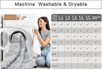 5x7 Washable Area Rugs for Living Room, Dining Room | Minimal, Ultra Soft Faux - Image 9