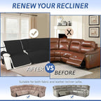 Arfntevss Recliner Sectional Couch Covers 1OO% Waterproof L Shape Sofa Cover - Image 6