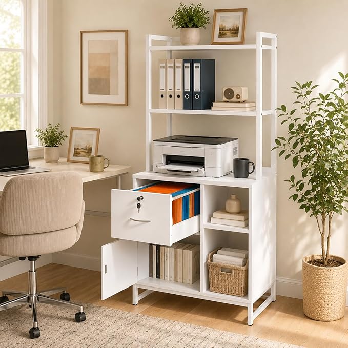 Homieasy Vertical Filing Cabinet - Image 6