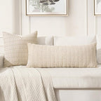 MIULEE Lumbar Corduroy Throw Pillow Cover - Image 3