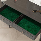 Vintage Green Velvet Flocking Liner - Image 2