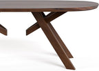 Furniture of America Nazaen VI 82.5" Mid-Century Modern Solid Wood Live Edge - Image 9