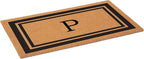 Calloway Mills 152961830P Black Border 18" x 30" Monogram Doormat - Image 3
