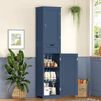 Iwell 67" Tall Bathroom Cabinet, Storage Cabinet - Image 5