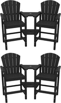SERWALL Tall Adirondack Chairs Set of 4 by SERWALL