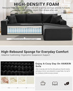 Cloud Sectional Couch, 105 Inch Modular Sectional Sofa - Image 4