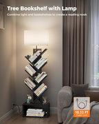 Evermagin 6 Tier Tree Bookshelf - Image 3
