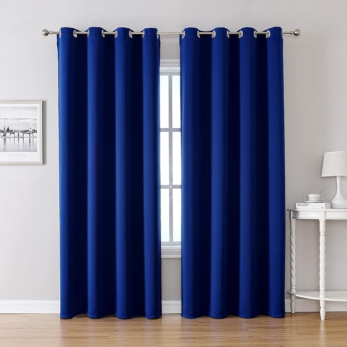 ChrisDowa Blackout Curtains for Bedroom and Living Room 90 Inches Long | 2 by ChrisDowa