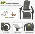 Plastic Adirondack Chair - Image 7