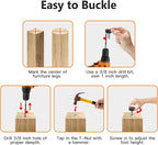 20 Pcs Adjustable Furniture Feet Levelers - Image 4