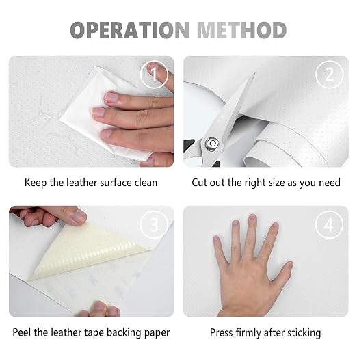 Leather Repair Patch, Breathable Perforated Self Adhesive Repair Patch - Image 5